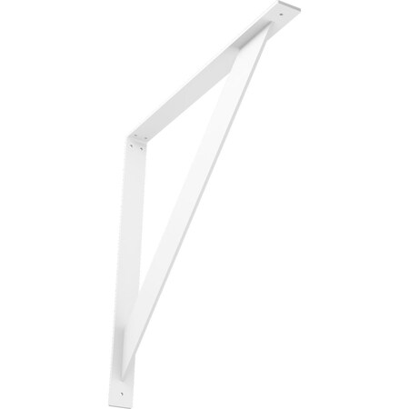 Traditional Steel Bracket, White Primer 2W X 24D X 24H